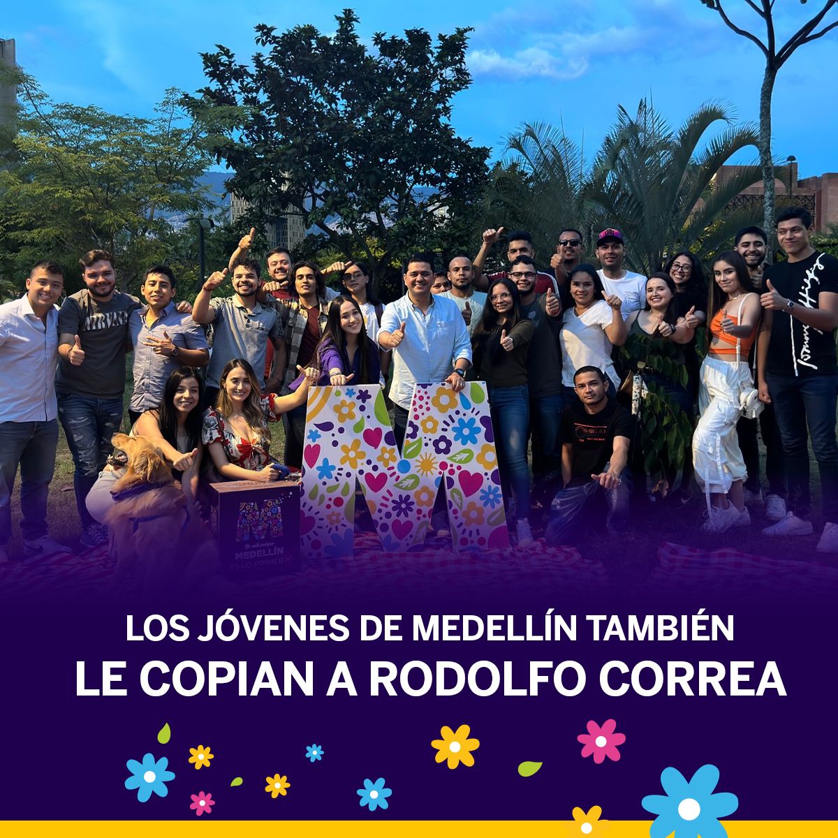 Los jóvenes también le copian a Rodolfo Correa