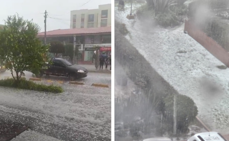 Fuertes granizadas en Suba, Fontibón, Engativá y Chapinero