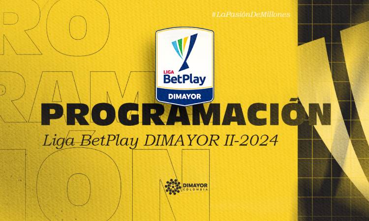 Programación fechas 1 y 2 de la Liga BetPlay 2024-2