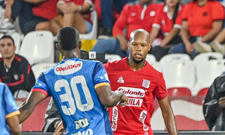 Duván Vergara le da un empate agónico a América contra Fortaleza