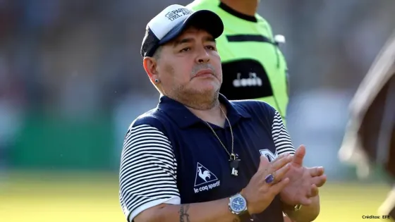 Muestran foto inédita de Maradona en su lecho de muerte