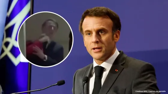 Macron se pronuncia sobre incidente con su esposa