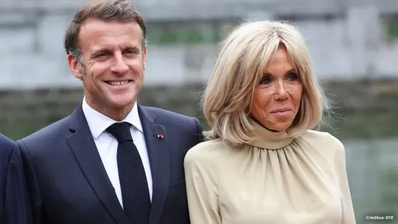 “Perdedor”, esto dijo la esposa de Macron al presidente francés según intérprete